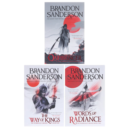 Words of Radiance & The Stormlight Archive Series By Brandon Sanderson 3 Books Collection Set - Fiction - Paperback Fiction Hachette