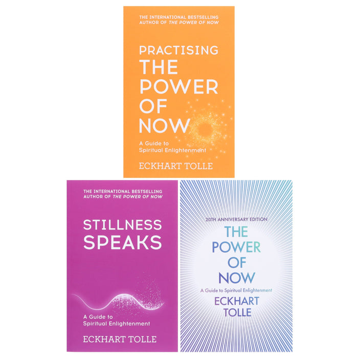 Eckhart Tolle Collection (Practising The Power Of Now, Stillness Speaks & The Power of Now) 3 Books Set - Non Fiction - Paperback Non-Fiction Hachette