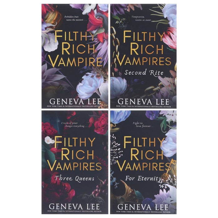 Filthy Rich Vampires Series By Geneva Lee 4 Books Collection Set - Fiction - Paperback Fiction Hachette