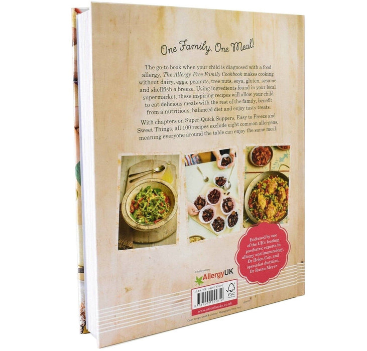 The Allergy-Free Family Cookbook by Fiona Heggie and Ellie Lux - Non Fiction - Hardback Non-Fiction Seven Dials