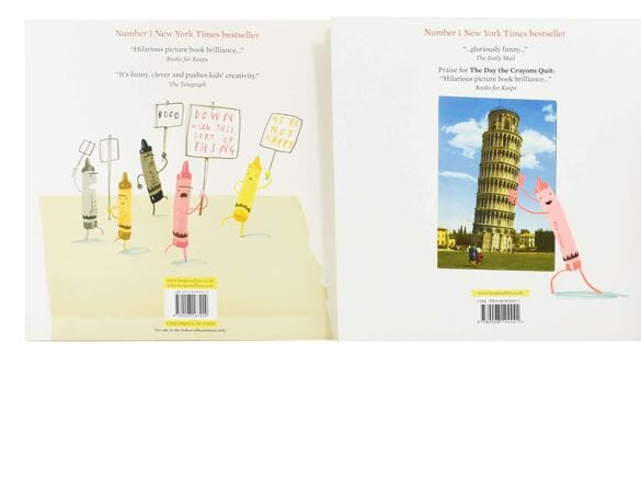 Damaged - The Crayons Collection 2 Books Set By Drew Daywalt & Oliver Jeffers - Ages 3-7 - Hardback/Paperback 0-5 HarperCollins Publishers