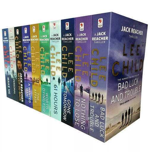 Jack Reacher Series by Lee Child: Books 11-20 Collection Set - Fiction - Paperback Fiction Penguin