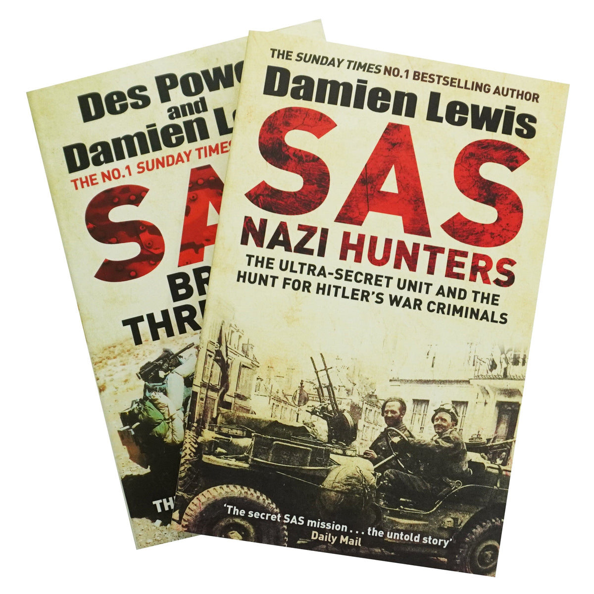 SAS: Damien Lewis & Des Powell 2 Books Collection set - Non fiction -P ...