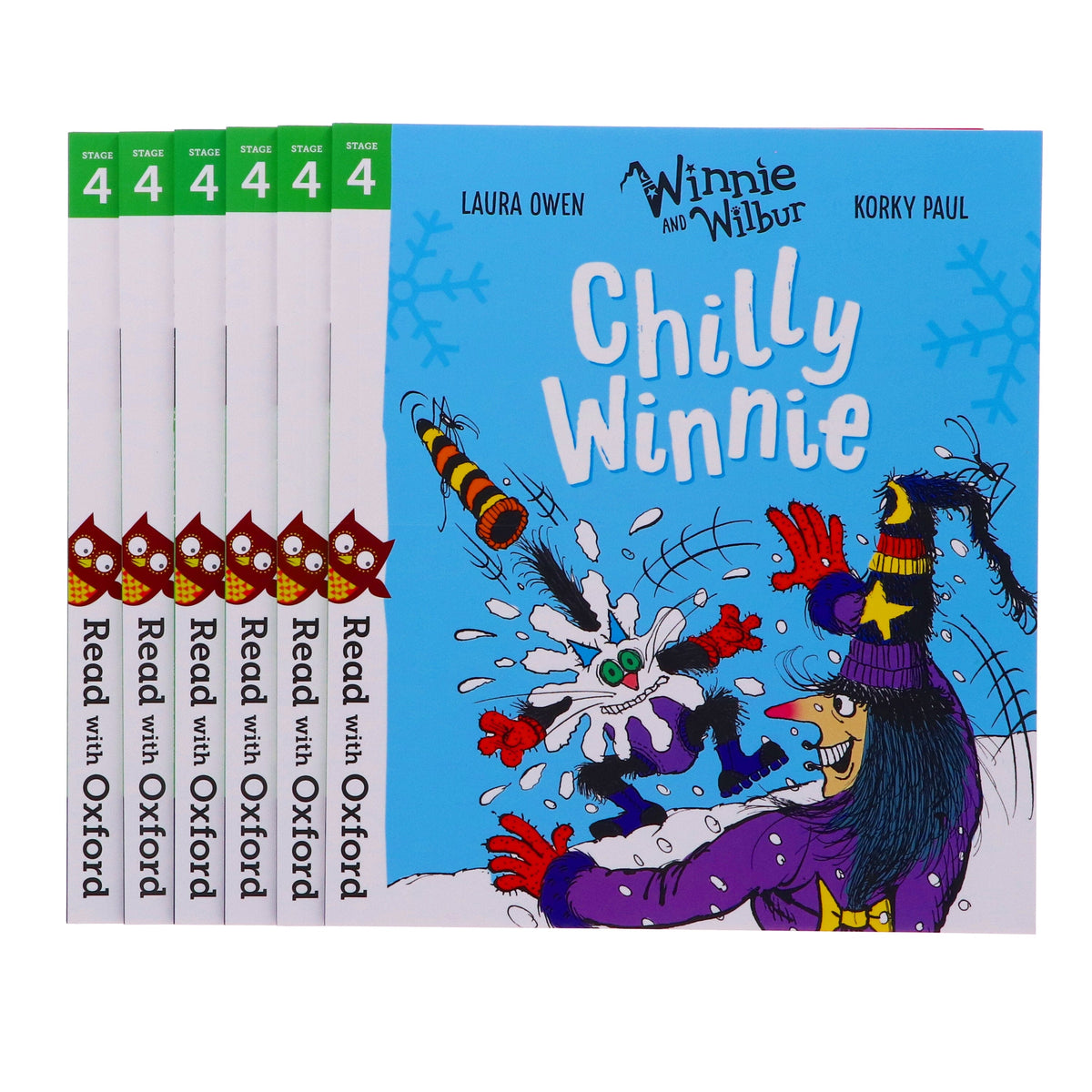 Read With Oxford: Winnie and Wilbur 6 Books Collection Set Level 