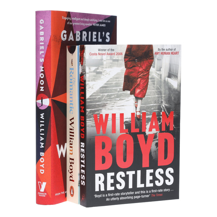 William Boyd 3 Books Collection Set - Fiction - Paperback/Hardback