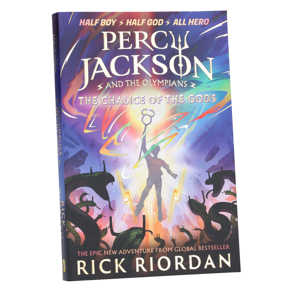 Percy Jackson and the Olympians: The Chalice of the Gods: (A BRAND NEW PERCY  JACKSON ADVENTURE) : Riordan, Rick: : Libri