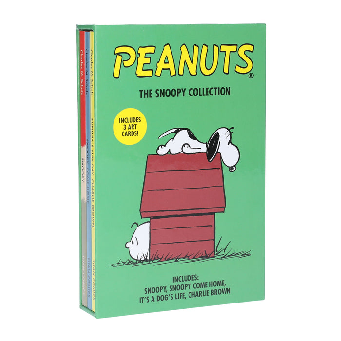 Peanuts: The Snoopy Collection (Includes 3 Art Cards!) 3 Books Boxed Set - Ages 4-8 - Paperback 7-9 Titan Comics