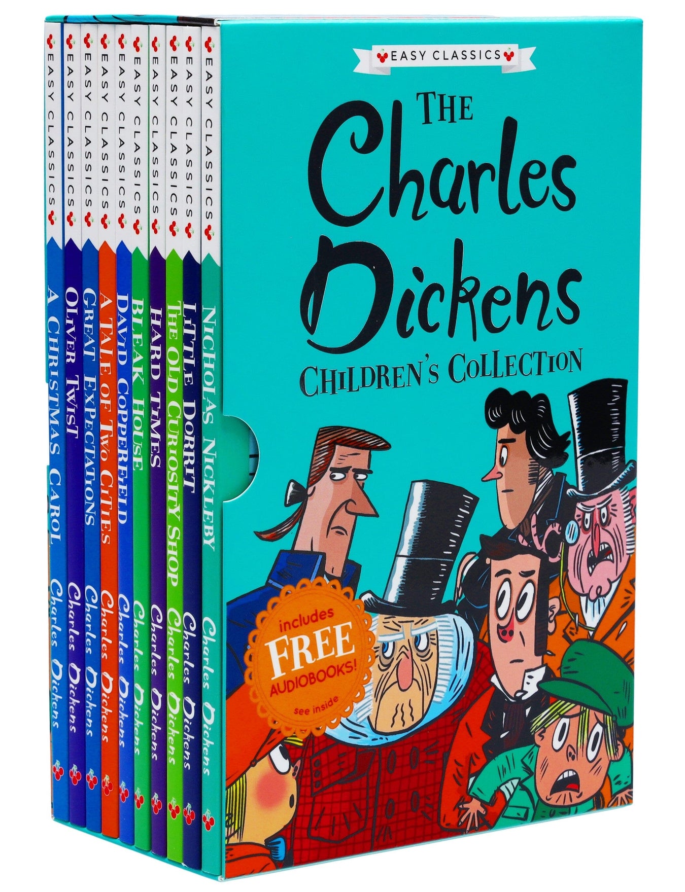 Charles Dickens Easy Classics 10 Books Collection By Pipi Sposito - Ages 7+ - Paperback 7-9 Sweet Cherry Publishing