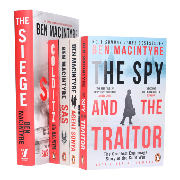 Ben Macintyre 5 Books Collection Set - Non Fiction - Paperback/Hardback