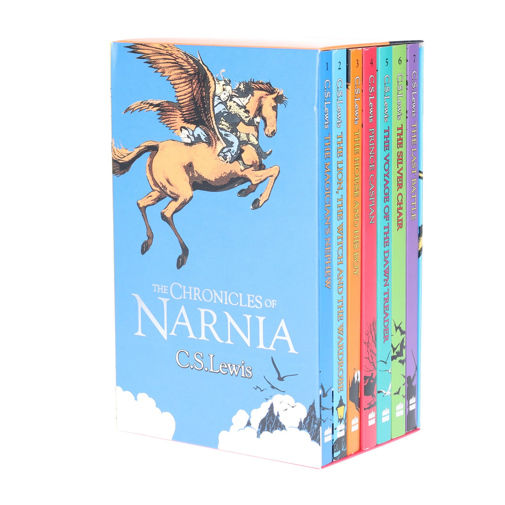 The Chronicles of Narnia 7 Books By C.S. Lewis - Ages 7-9 - Paperback