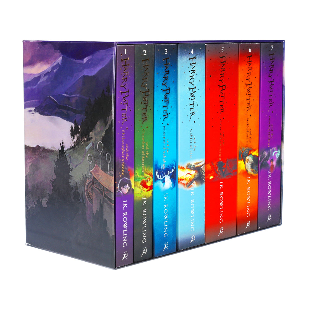 Harry Potter Hardcover Boxed Set: Books 1-7 (Slipcase) : Rowling, J K:  : Books