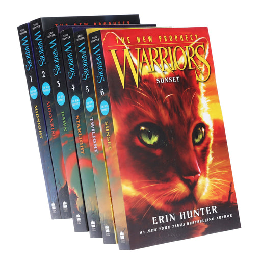 Warrior Cats Series 1 The Prophecies Begin 6 Books warriors erin hunter