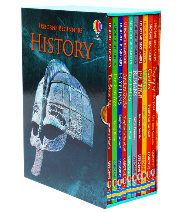 Usborne Beginners History 10 Books Collection Box Set - Ages 9-14 - Hardback 9-14 Usborne Publishing Ltd