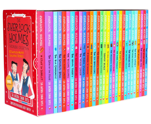 The Sherlock Holmes Children's Collection 30 Books Box Set By Sir Arthur Conan Doyle - Ages 7-9 - Paperback 7-9 Sweet Cherry Publishing