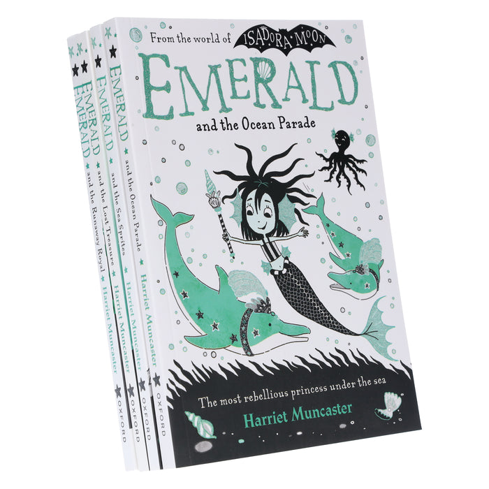 Emerald Series (World Of Isadora Moon) By Harriet Muncaster 4 Books Collection Set - Ages 5-7 - Paperback