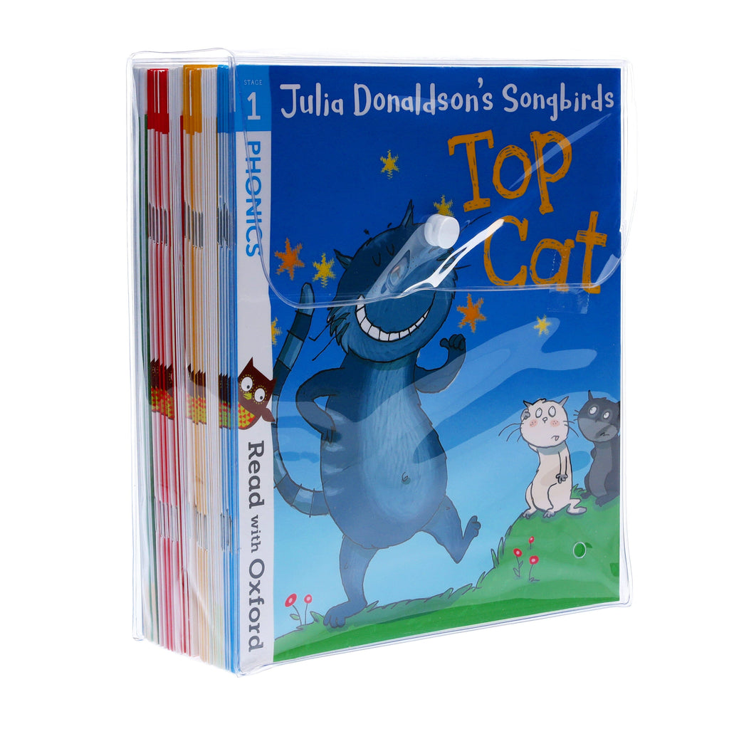 Julia Donaldson's Songbirds Phonics: Read with Oxford Stages 1-4 36 Books  Collection Set - Ages 0-5 - Paperback