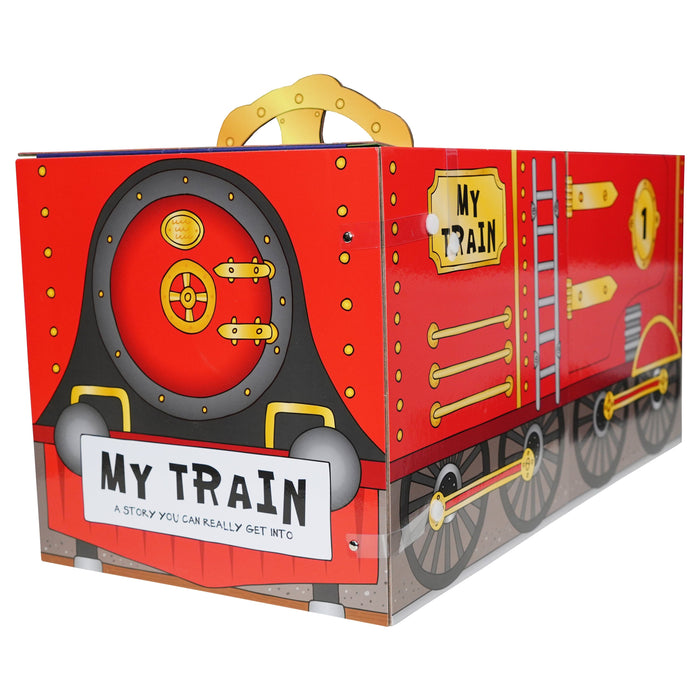 Convertible Train – Great Value Sit In Train, Interactive Playmat & Fun Storybook By Amy Johnson - Ages 2+ - Board Book 5-7 Miles Kelly Publishing Ltd