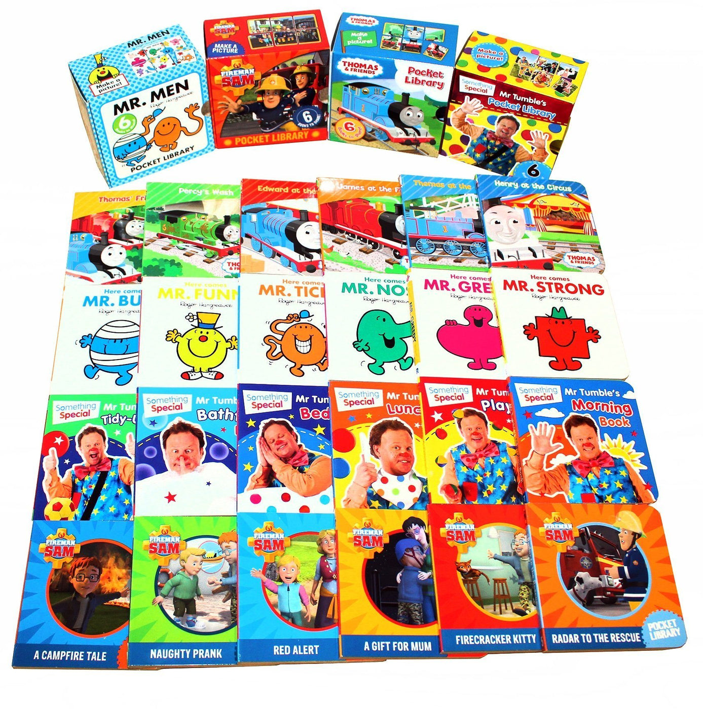 Pocket Library 24 Board Books Collection For Boys — Books2door