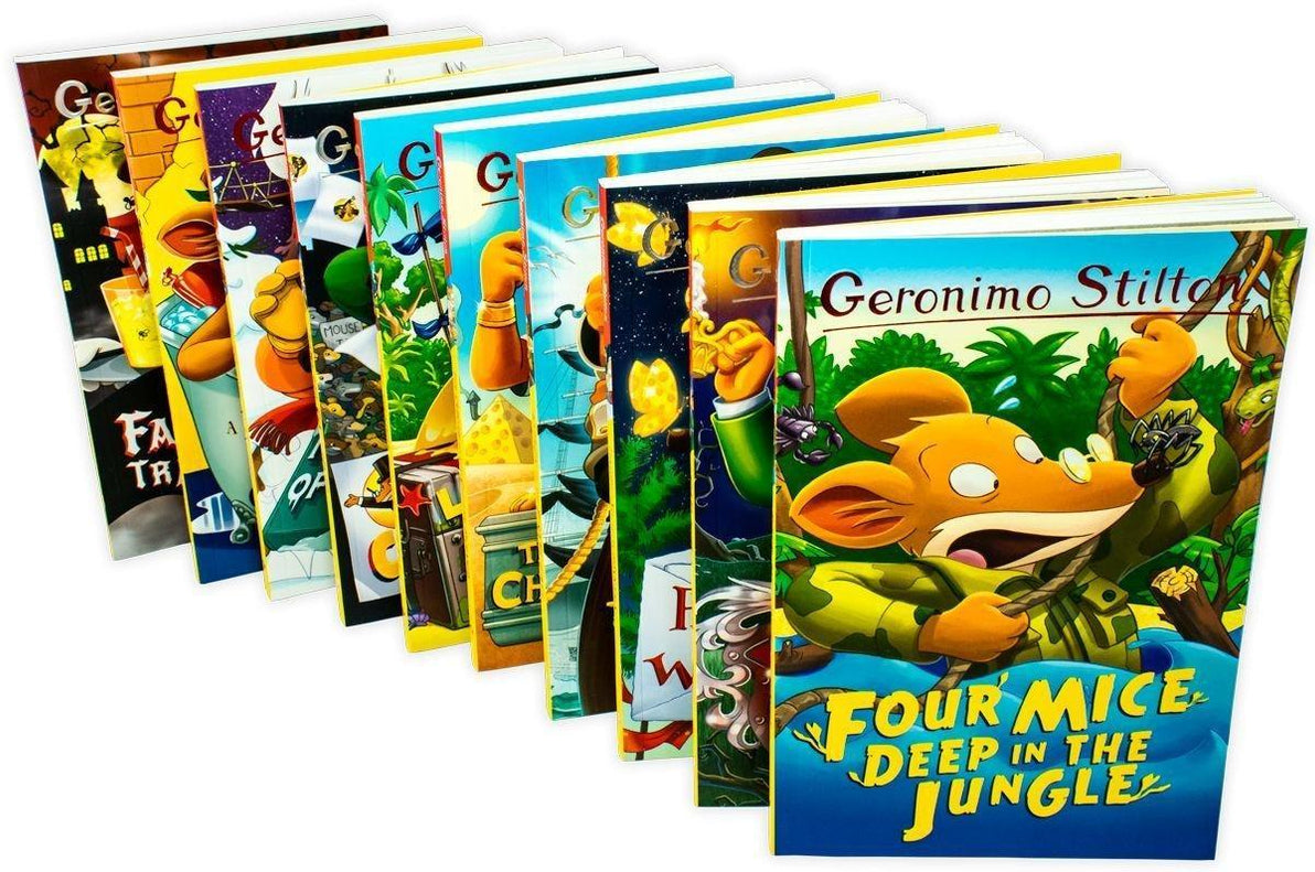 Geronimo Stilton Series 1 And 2 Collection 20 Books Box Set Ages 5 7 — Books2door