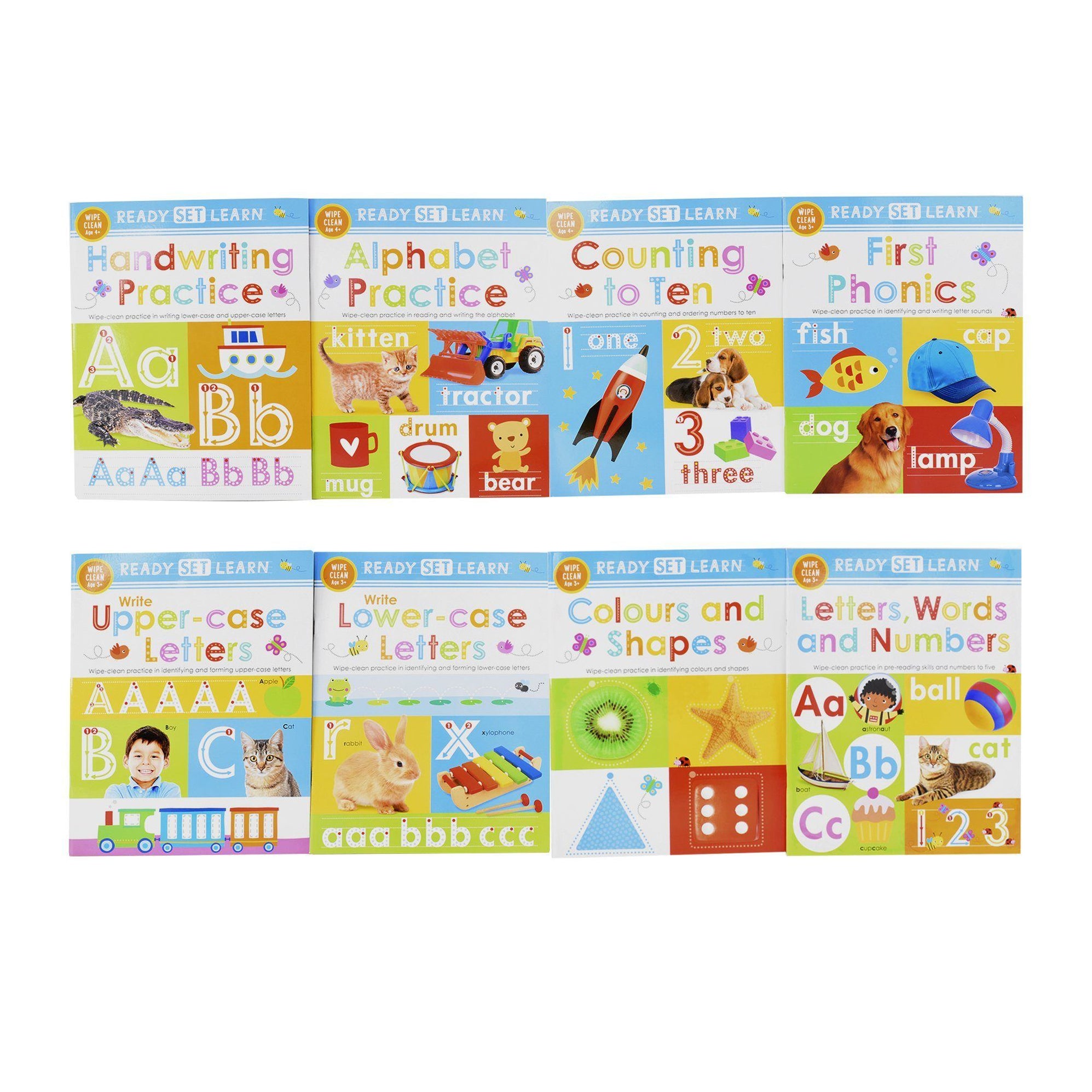 Early Learning Wipe Clean, Colours, & Others — Books2Door