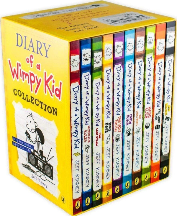 Diary of a Wimpy Kid Collection (Pack #1-18) by Jeff Kinney