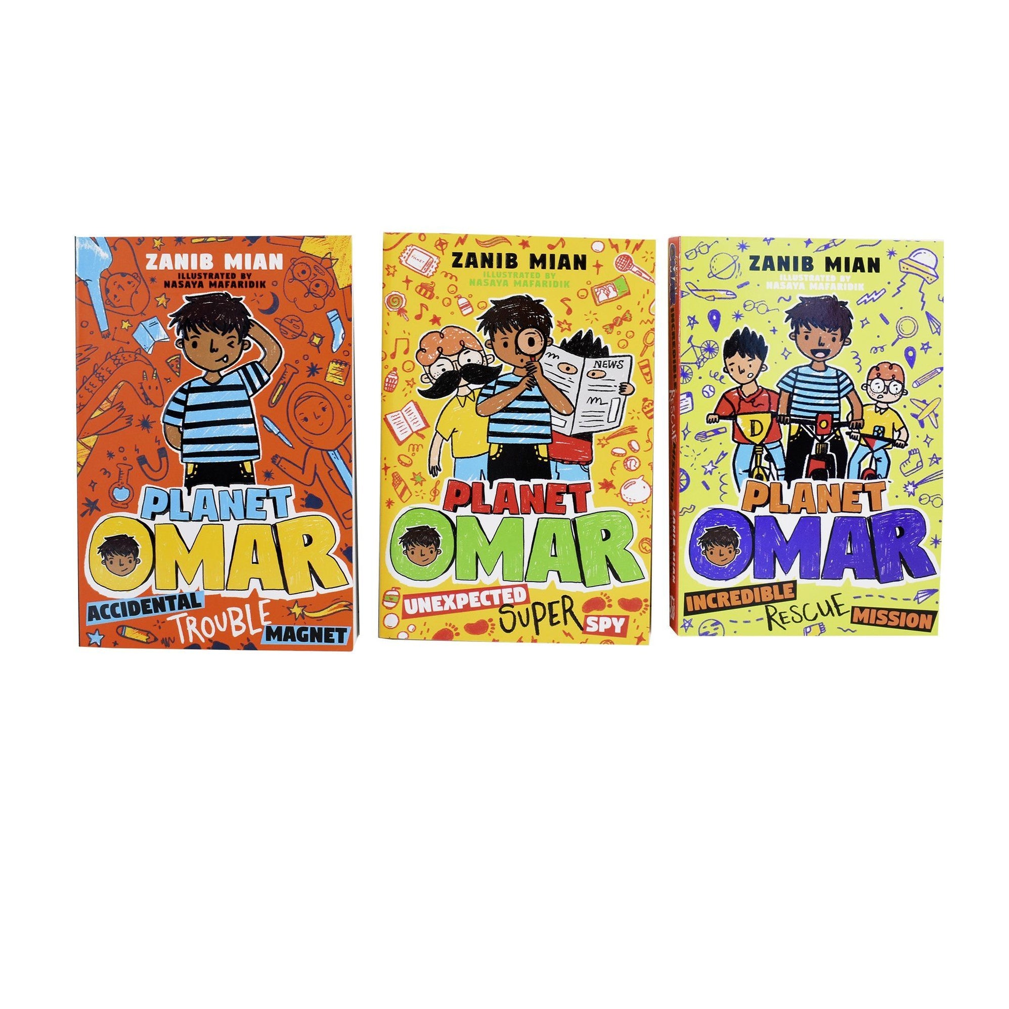 Planet Omar By Zanib Mian - 3 Books — Books2Door