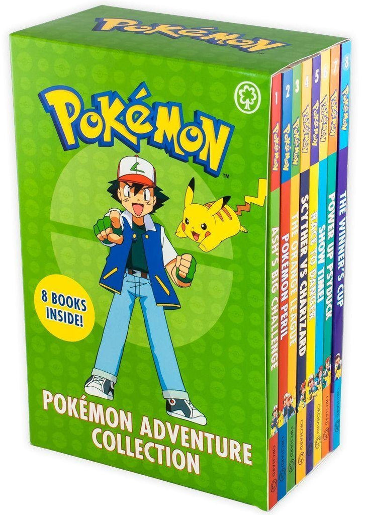 Pokemon Ultimate Book Collection Series - 1-14 Box Set (Big Challenge,  Pokemon Peril, Orange League, Scyther VS Charizard e altro ancora)