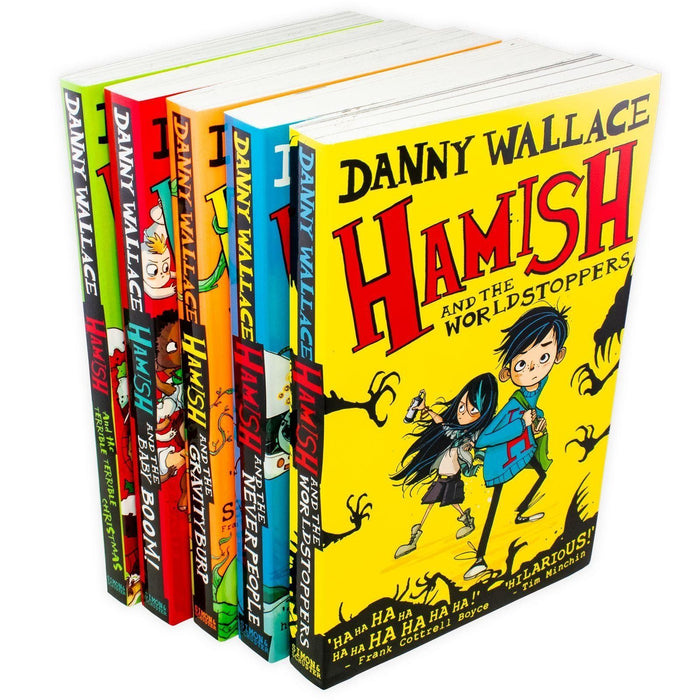 Hamish 5 Book Collection - Ages 9-14 - Paperback - Danny Wallace 9-14 Simon and Schuster