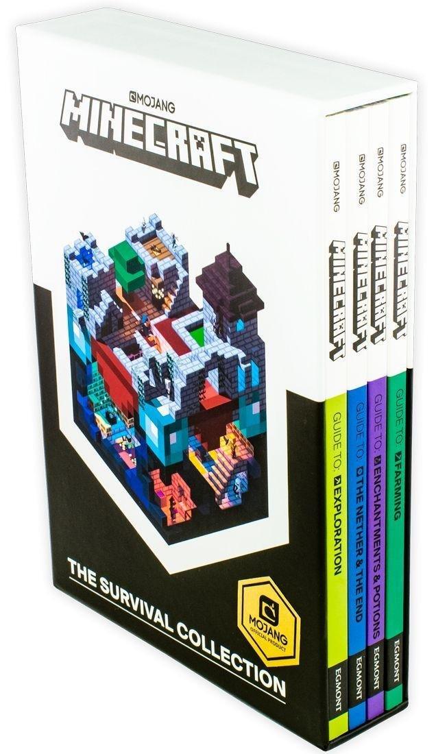 Minecraft The Survival Collection 4 Book Set - Ages 9-14 - Paperback ...