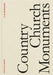 Country Church Monuments Extended Range Penguin Books Ltd