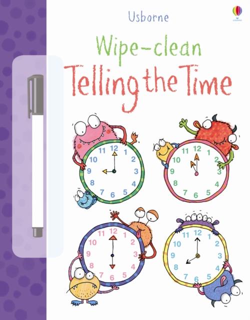 Wipe-Clean Telling the Time Popular Titles Usborne Publishing Ltd