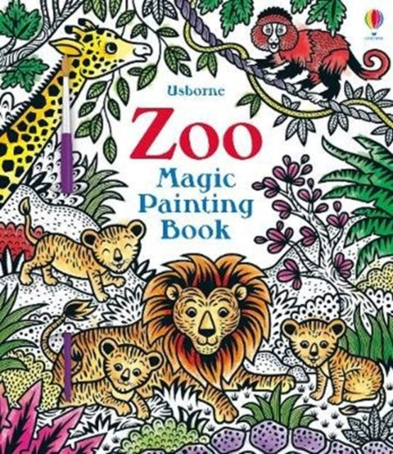 Zoo Magic Painting Book by Sam Taplin Extended Range Usborne Publishing Ltd