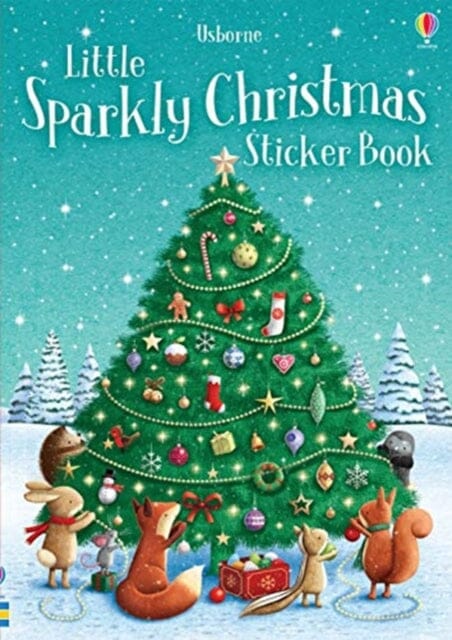 Sparkly Christmas Sticker Book by Fiona Patchett Extended Range Usborne Publishing Ltd