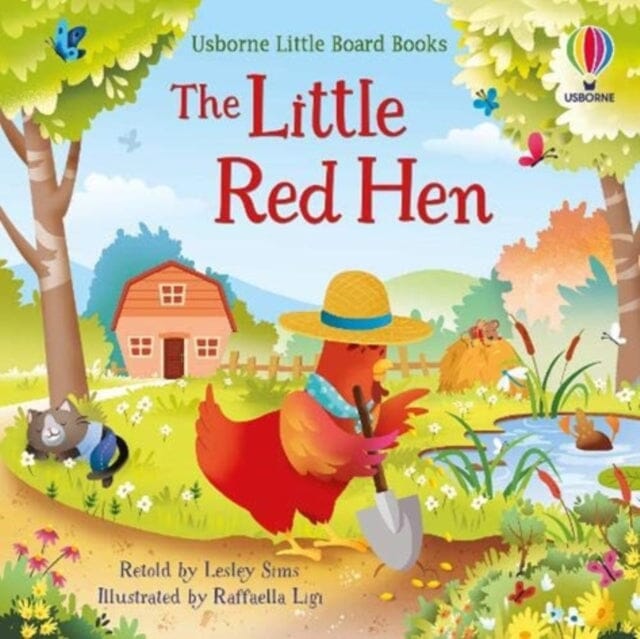 The Little Red Hen by Lesley Sims Extended Range Usborne Publishing Ltd