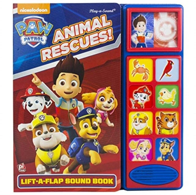 Paw Patrol Lift A Flap Sound Book OP by PI Kids Extended Range Phoenix International Publications Incorporated