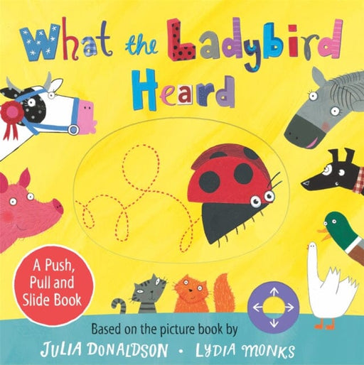 What the Ladybird Heard: A Push, Pull and Slide Board Book Extended Range Pan Macmillan