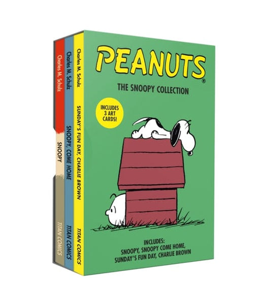 Snoopy Boxed Set by Charles M Schulz Extended Range Titan Books Ltd