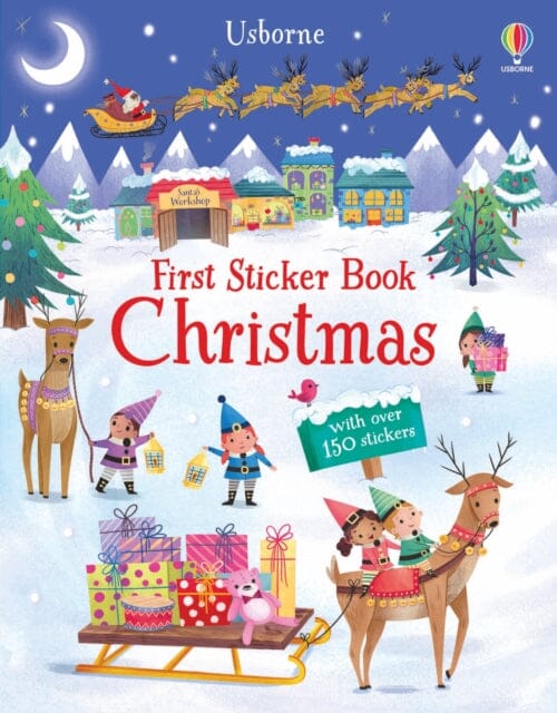 First Sticker Book Christmas : A Christmas Sticker Book for Children by Alice Beecham Extended Range Usborne Publishing Ltd