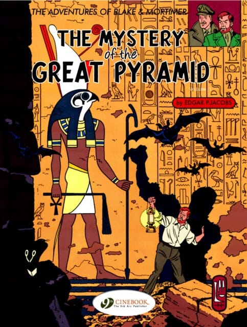 Blake & Mortimer 2 - The Mystery of the Great Pyramid Pt 1 by Edgar P. Jacobs Extended Range Cinebook Ltd
