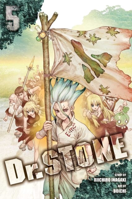 Dr. STONE, Vol. 5 by Riichiro Inagaki Extended Range Viz Media, Subs. of Shogakukan Inc