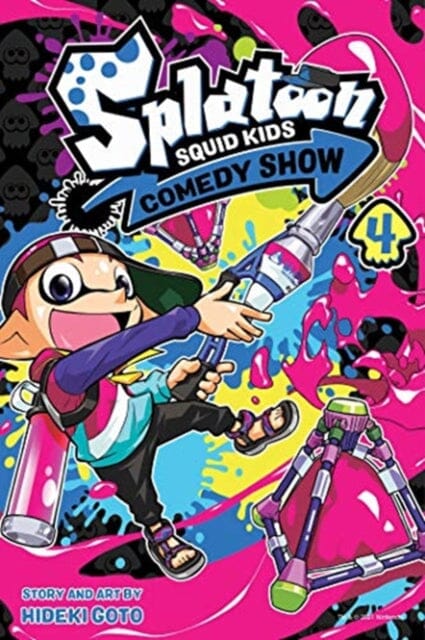 Splatoon: Squid Kids Comedy Show, Vol. 4 by Hideki Goto Extended Range Viz Media, Subs. of Shogakukan Inc