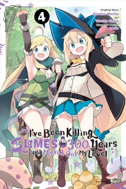 I've Been Killing Slimes for 300 Years and Maxed Out My Level, Vol. 4 (manga) by Yusuke Shiba Extended Range Little, Brown & Company