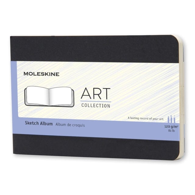 Moleskine Pocket Art Plus Cahier Sketch Album Black by Moleskine Extended Range Moleskine srl