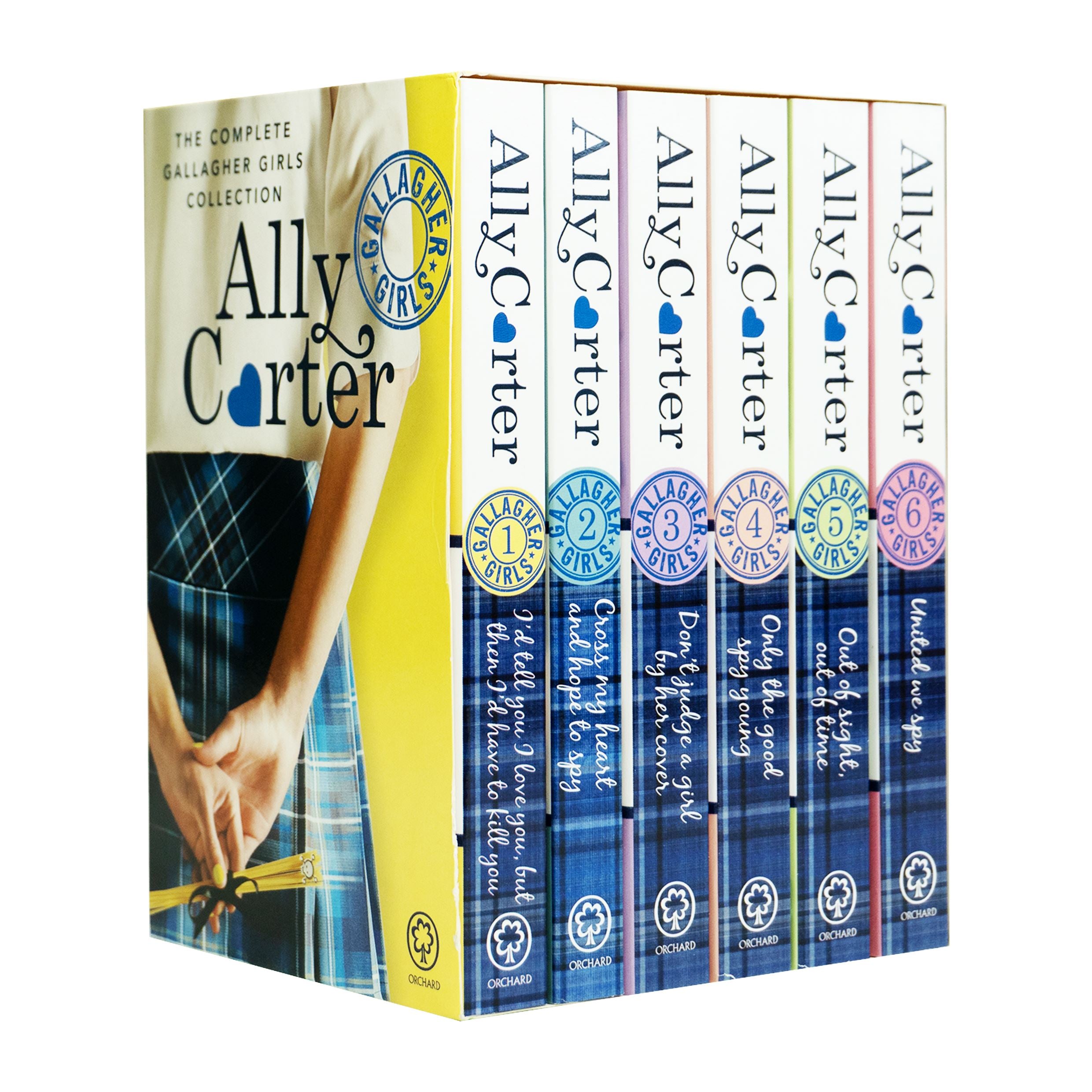 Girls　—　Box　Gallagher　by　Age　Carter　Set　Series　Collection　Books　Ally　Books2Door