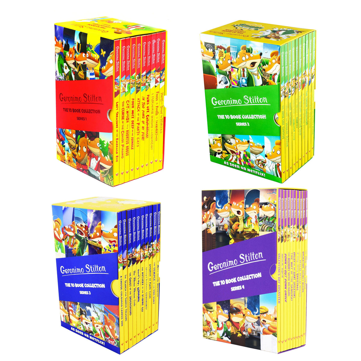 Geronimo Stilton Collection: Variety Pack – Steps to Literacy