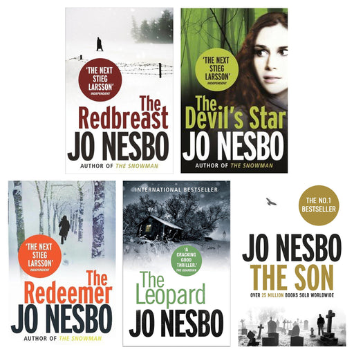 Jo Nesbo 5 Books Collection Set - Fiction - Paperback Fiction Vintage