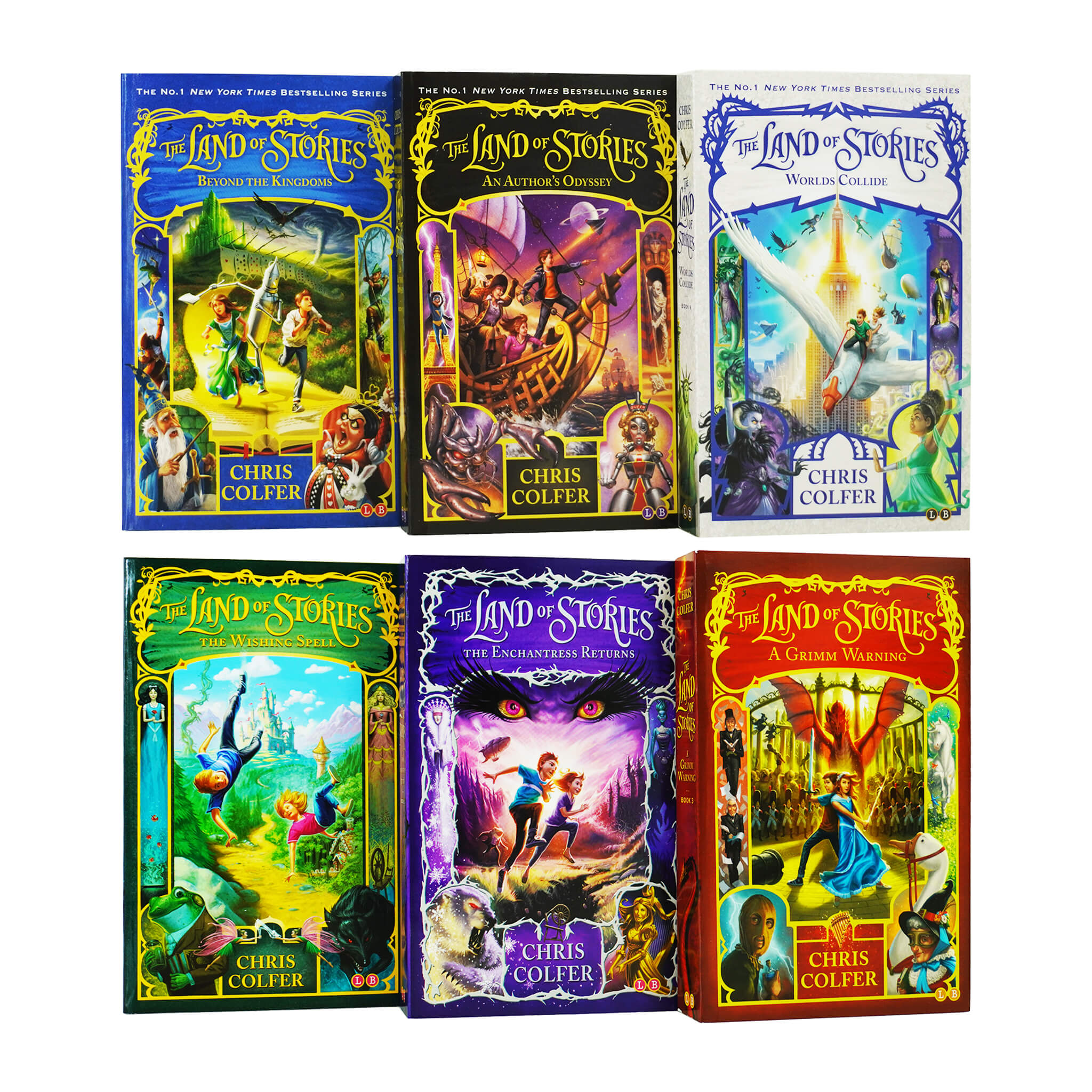 Land Of Stories Book Set by Chris sold Colfer (1 Signed Book & 2 B&N Exclusive Ed)