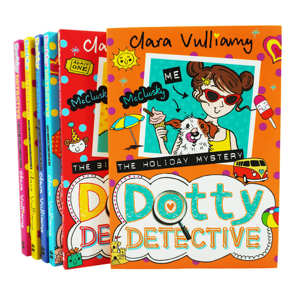 Books　—　Vulliamy　P　Collection　7+　By　Ages　Set　Clara　Detective　Dotty　Books2Door