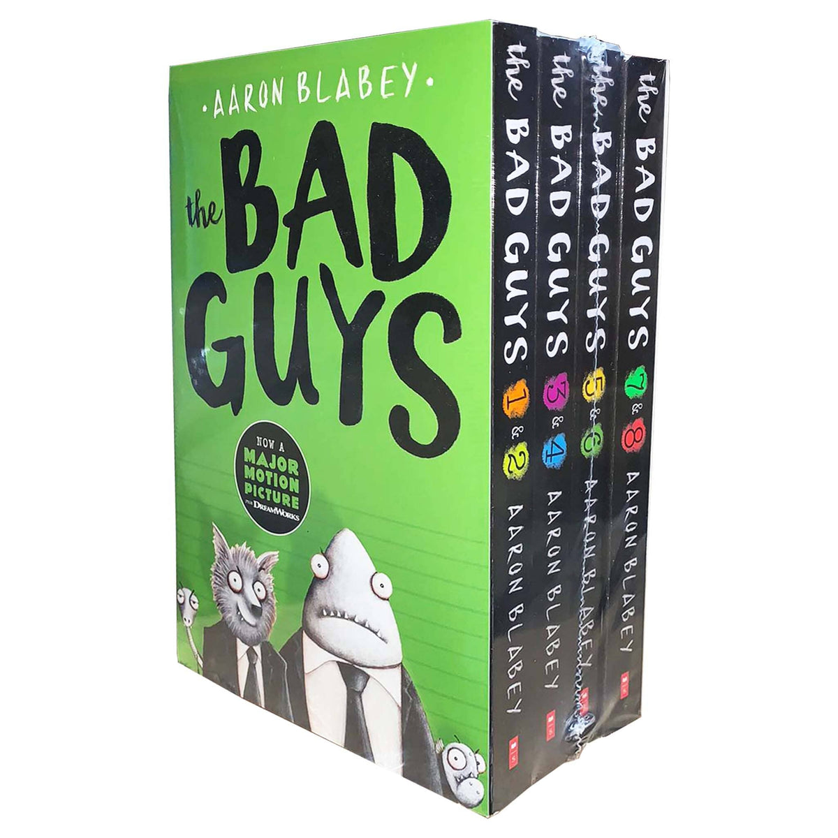 The Bad Guys Episodes 1-8 by Aaron Blabey - Books2Door