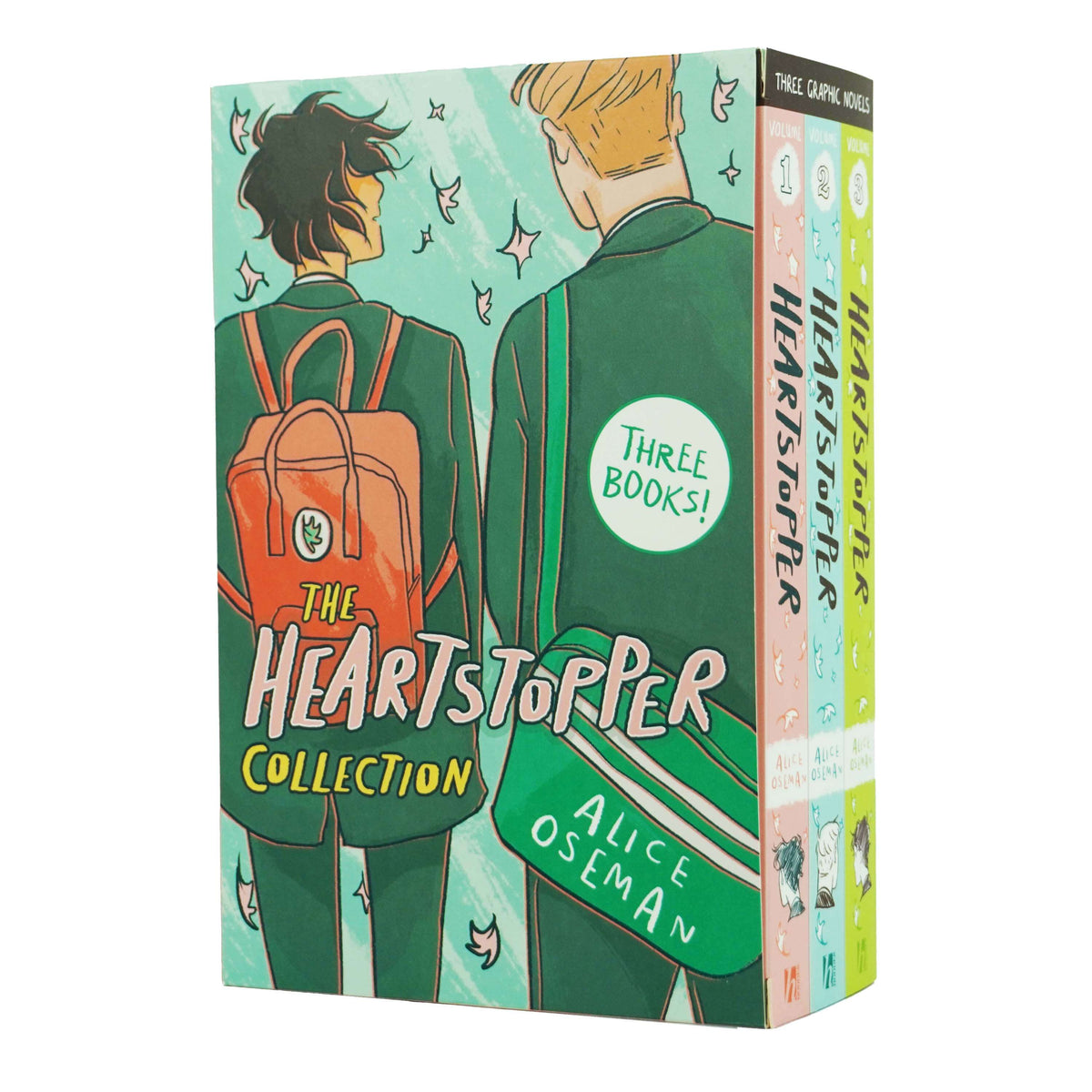 The Heartstopper Collection By Alice Oseman: Books 1-3 Box Set - Ages 